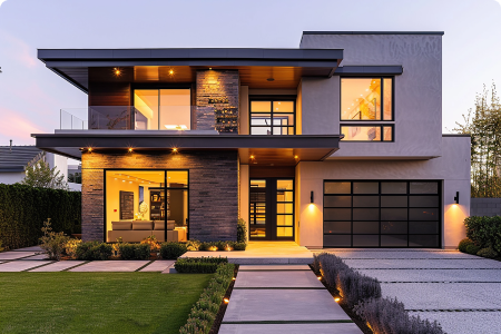 house-with-black-white-exterior-large-window